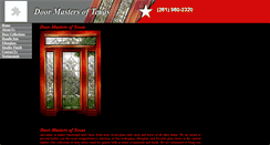 Desktop Screenshot of doormastersoftexas.com